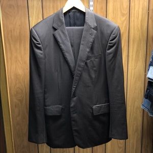 Ralph Lauren Black label Brown Pin stripe suit